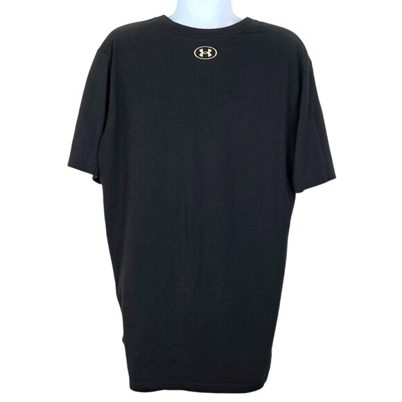 Under Armour UA Hunt Loose Fit Black T-Shirt XL Camouflage Logo - Picture 7 of 8